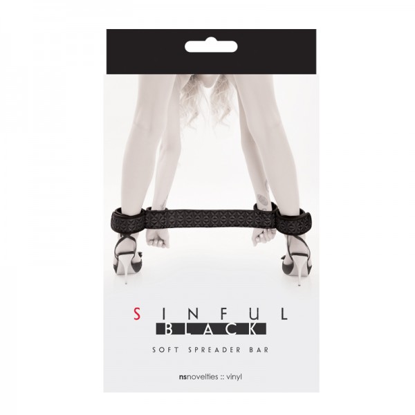 Sinful - Soft Spreader Bar (Black)