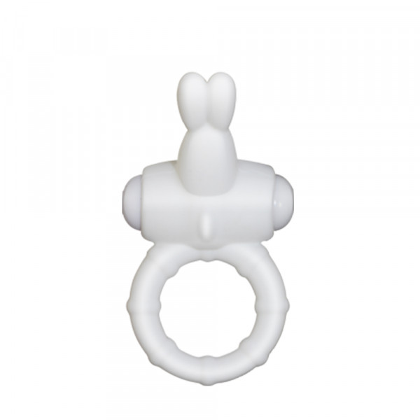Power Clit Cockring Thriller White