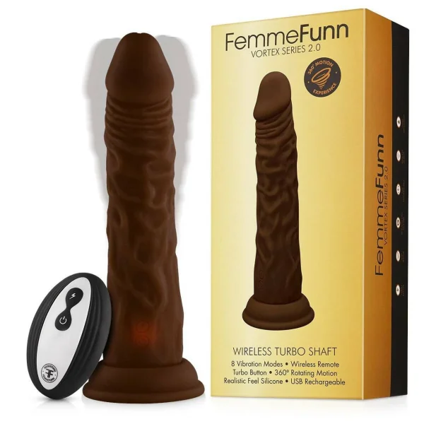 Femme Funn Turbo Shaft 2.0 Remote Controlled Rotating Dildo