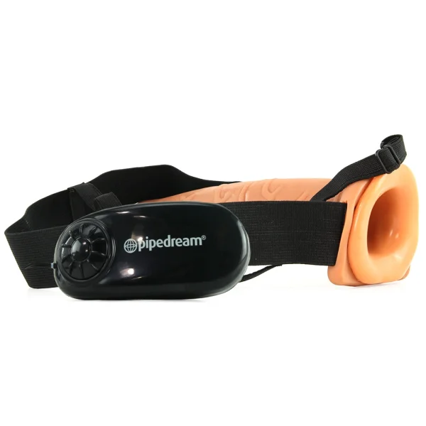 Fetish Fantasy - 11" Vibrating Hollow Strap-On