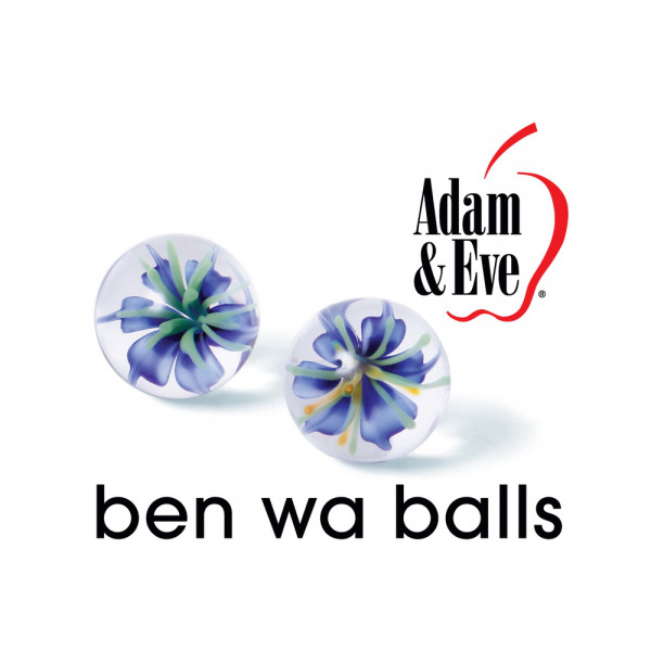 Adam & Eve Glass Ben Wa Balls