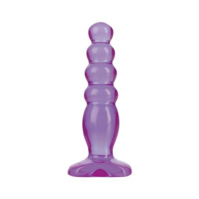 Crystal Jellies Anal Delight 5 Inch Purple
