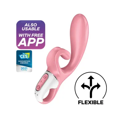Hug Me Rabbit Vibrator Pink