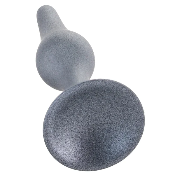 Anal Adventures Matrix Genesis 3-Piece Silicone Butt Plug Kit By Blush - Stellar Silver