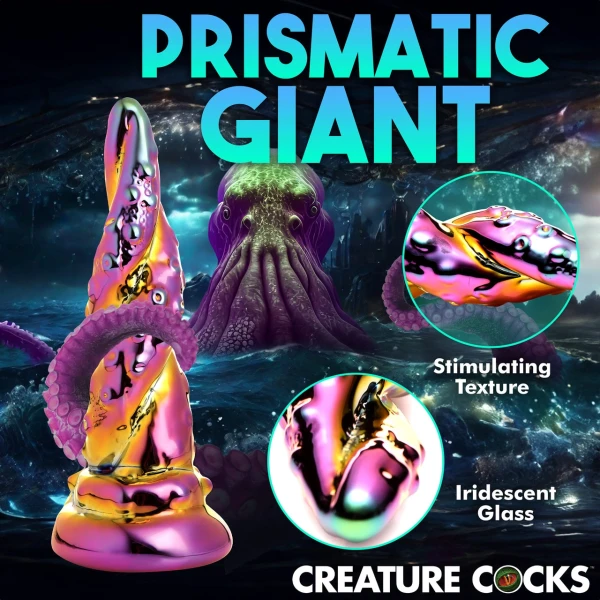 Creature Cocks - Enchantress Rainbow Glass Dildo