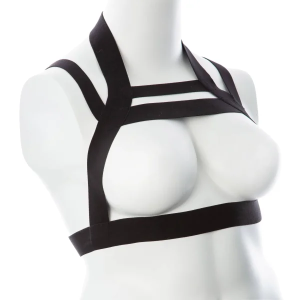 Gender Fluid Majesty Harness - Small-Large -  Black