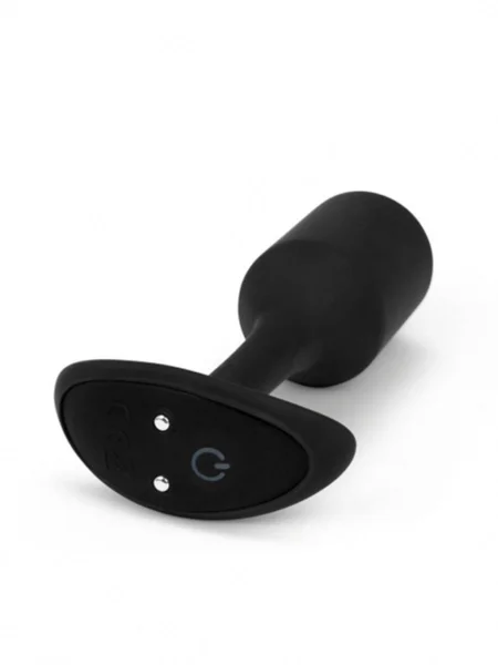 bVibe Vibrating Snug Plug Medium- Weighted Butt Plugs