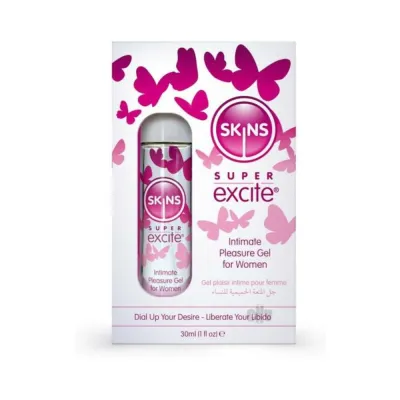 Oral Sex Products Skins Super Excite Clitoral Stimulation Gel 1oz