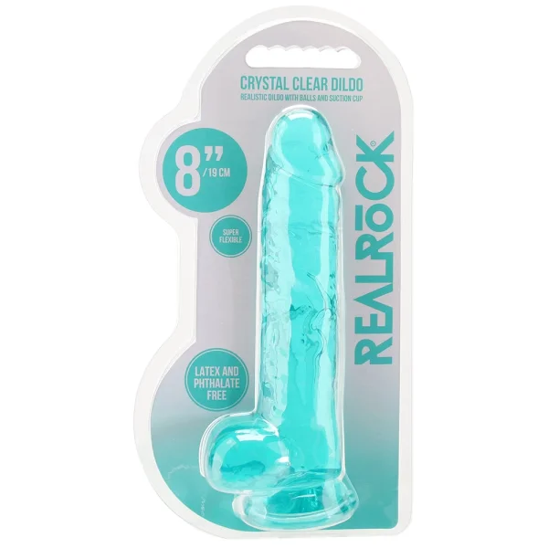 RealRock 8 Inch Realistic Ballsy Dildo