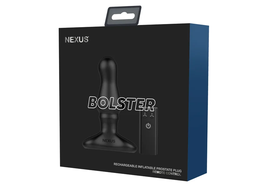 Nexus Bolster Butt Plug With Inflatable Tip