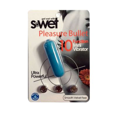NU Sensuelle S Wet Pleasure Bullet Blue