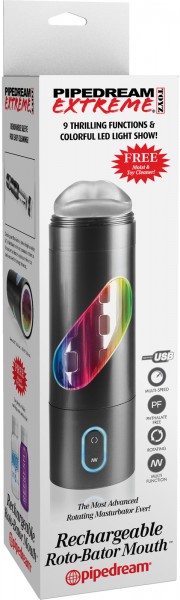 Robo-Bator Mouth LED Stroker