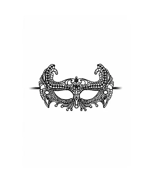 Empress Black Lace Mask