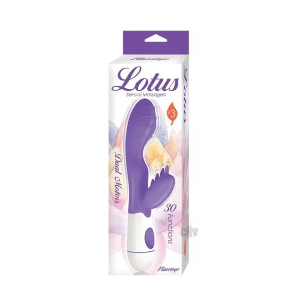 Lotus Sensual Massagers #3 Purple — image 2 of 2