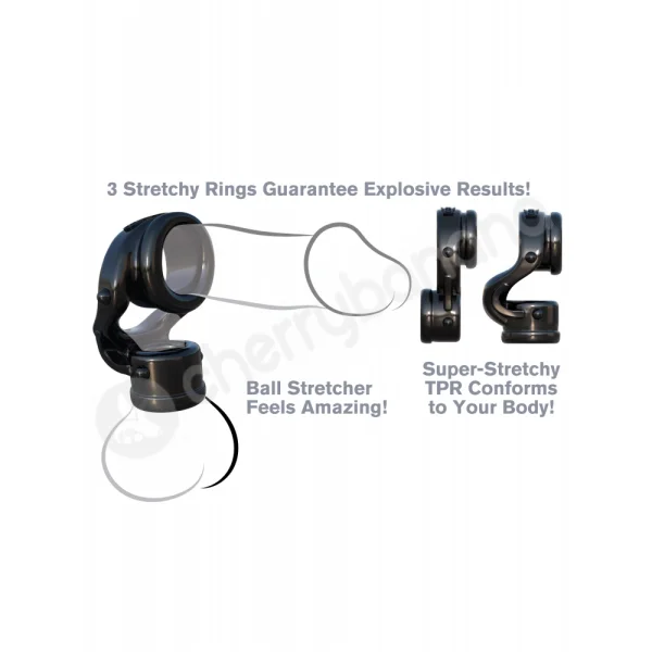 Fantasy C-ringz Black Ironman Triple Ring