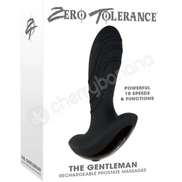 Zero Tolerance The Gentleman Vibrating 4.7" Prostate Massager