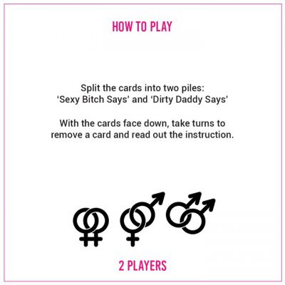 Bedroom Commands Card Set