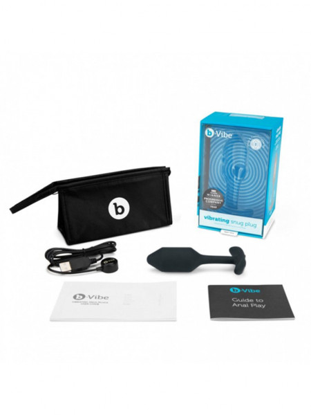 b-Vibe Vibrating Snug Plug Medium