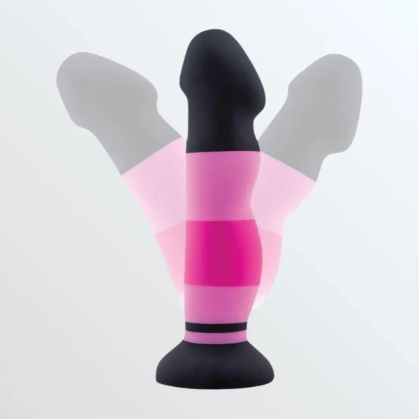 Avant D4 Sexy in Pink G-Spot Silicone Dildo
