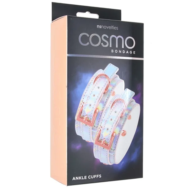 Cosmo Bondage Ankle Cuffs By NS Novelties - Rainbow