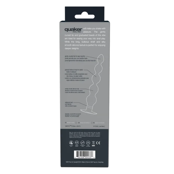 VeDO 'Quaker' Anal Vibrator and Prostate Massager