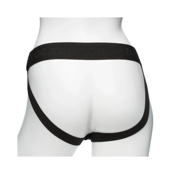 Body Extensions Hollow Large Dong Strap On Set Black