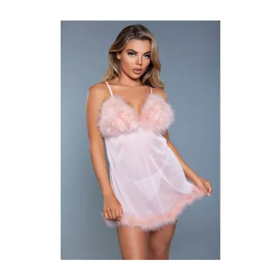 Farah Babydoll Baby Pink S m