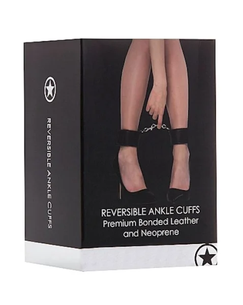 Reversible Ankle Cuffs - Black