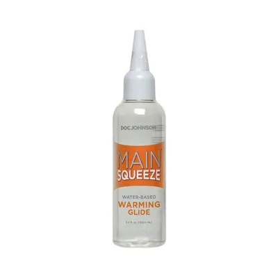 Main Squeeze Warming Water based Lubricant 100 Ml