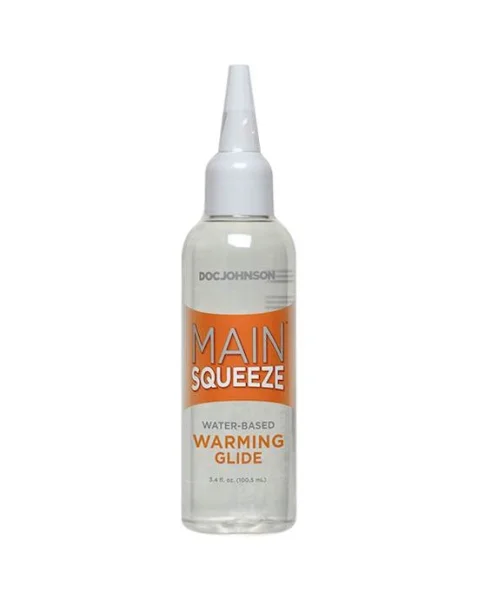 Main Squeeze - Warming Water-based Lubricant - 100 Ml