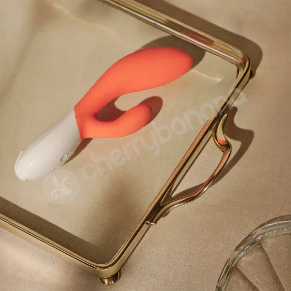 Lelo Ina 3 Coral 10 Function Powerful Rabbit Vibrator