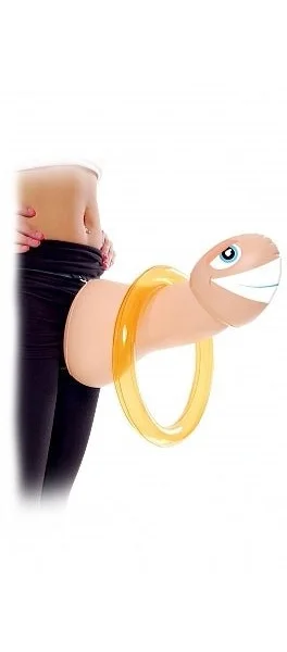Mr Party Pecker Inflatable Strap On Ring Toss Game