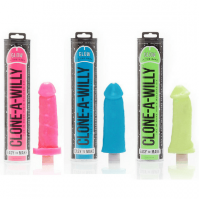 Clone A Willy Make Your Own Silicone Vibrating Dildo Glow In The Dark