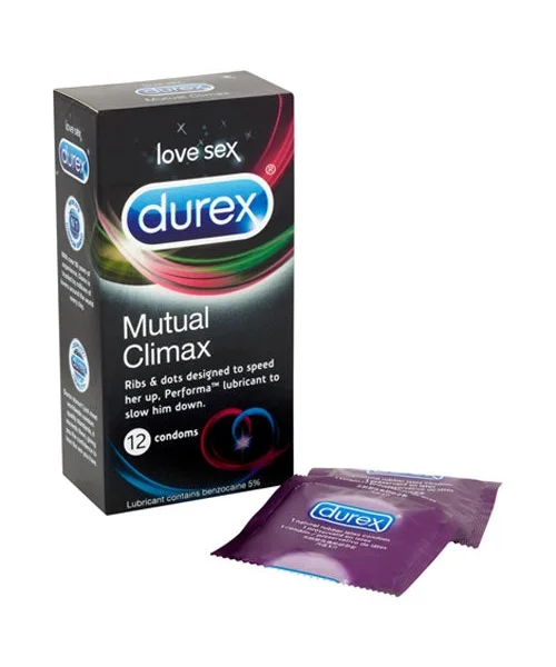 Durex Mutual Climax 12 Pack Condoms
