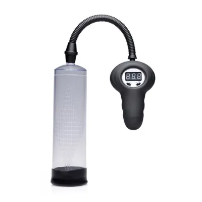 Digital Penis Pump Clear