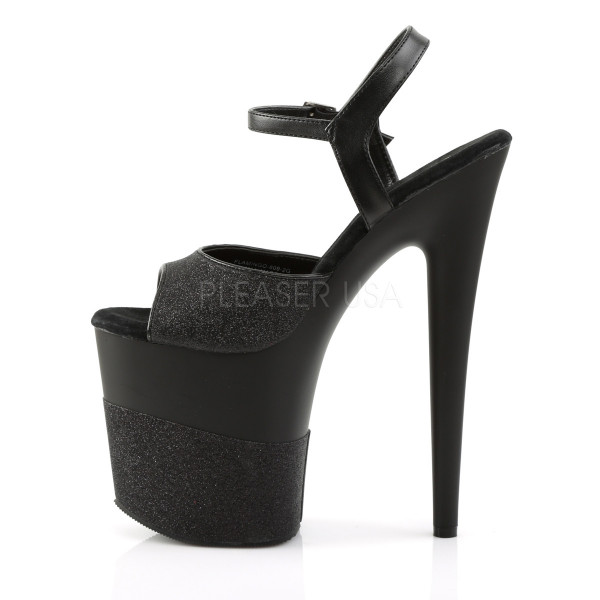 FLAMINGO-809-2G - 8" Heel, 4" PF Ankle Strap Sandal — image 11 of 12
