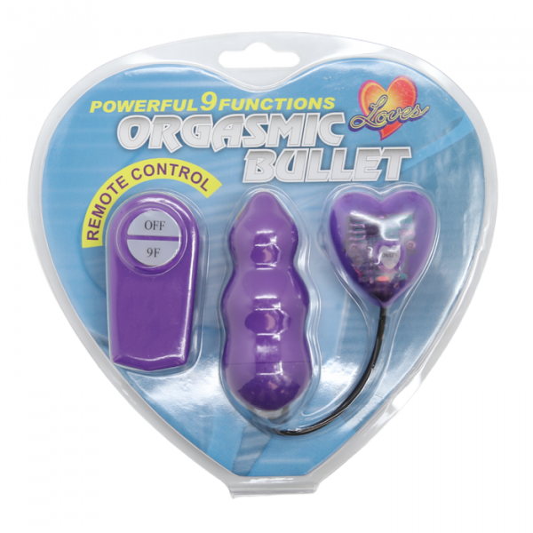 The 9 Function Wireless Remote Ecstasy Bullet