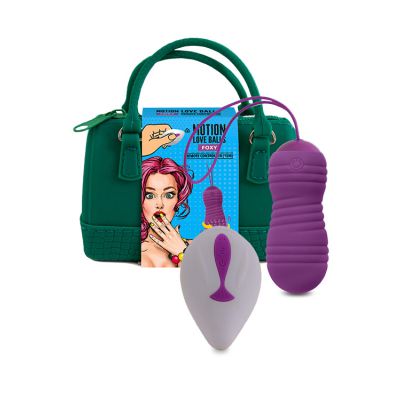 Feelz 3 3 Foxy Vibrating Egg with Motion Love Balls Remote Control