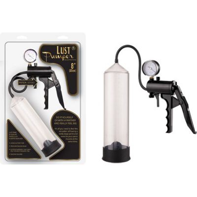 Lust Pumper 8 Pump W Gauge Clear