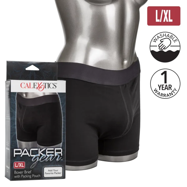 Packer Gear Boxer Brief With Packing Pouch L- Xl