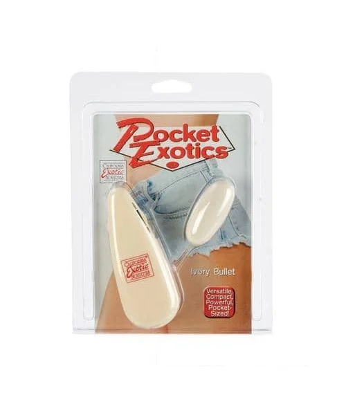 Pocket Exotics Vibrating Ivory Bullet