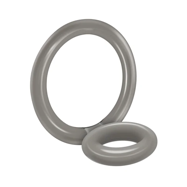 Bullseye Cock Ring Double Ring Smoke — image 4 of 9