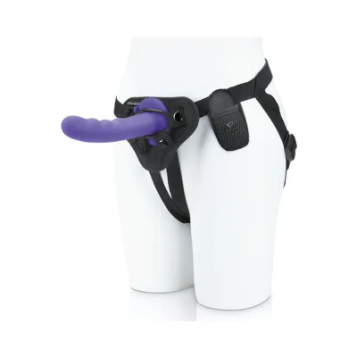 Pegasus 6 Wireless Remote Control Curved Wave Peg With Harness Purple