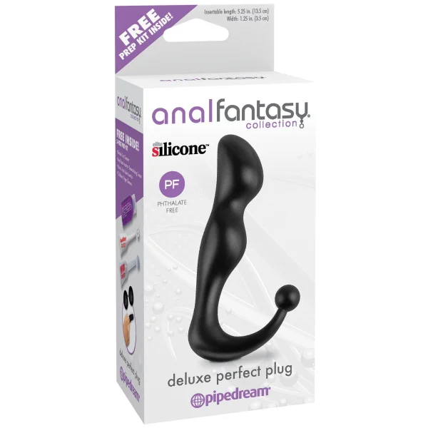 Anal Fantasy Collection Deluxe Perfect Plug - Black