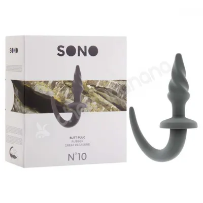 Sono No 10 Grey Tailed Butt Plug