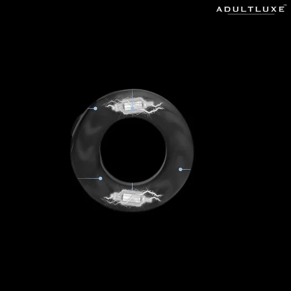 Zeus Electrosex E-stim Pro Silicone Vibrating Cock Ring