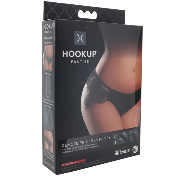 Hookup Remote Pleasure Plug with Princess Panty