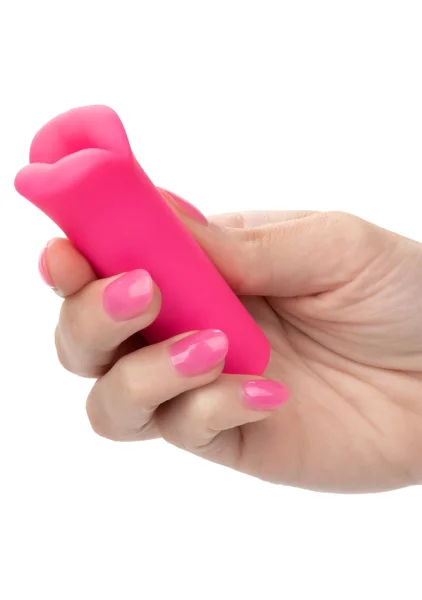 Kyst Lips Powerful Waterproof Rechargeable Bullet Vibrator By CalExotics - Blue