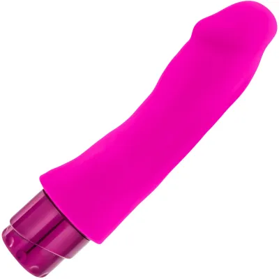 Luxe Marco Silicone Vibrating Dildo by Blush Novelties Pink