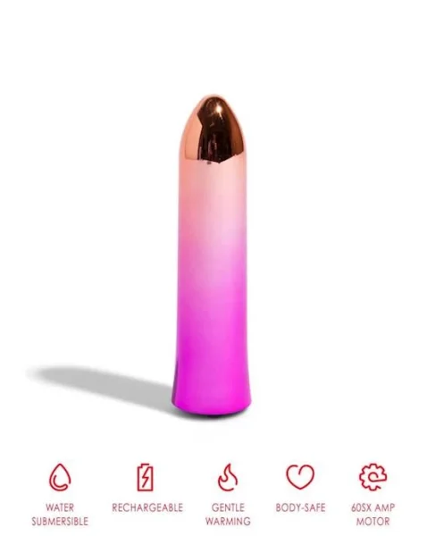 Nu Sensuelle Aluminium Point Ombre - Pink - 9 Inch